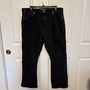 Signature by Levi High Rise Black Boot Cut Jeans